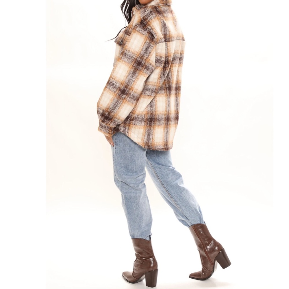 Fall Flannel Shacket - Picture 5 of 5